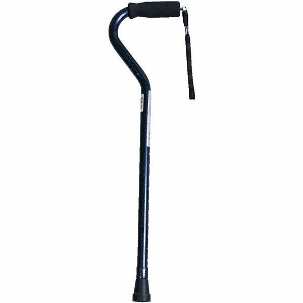 Medline Blue Aluminum Offset Handle Cane MDS86420B